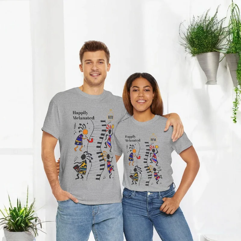 Afro Music, Piano Graphic Unisex Tee, Hand Drawn Music Shirt, Jazz Lover Gift Stylish Short Sleeve Top Afro Music, Piano Graphic Unisex Tee, Hand Drawn Music Shirt, Jazz Lover Gift Stylish Short Sleeve Top