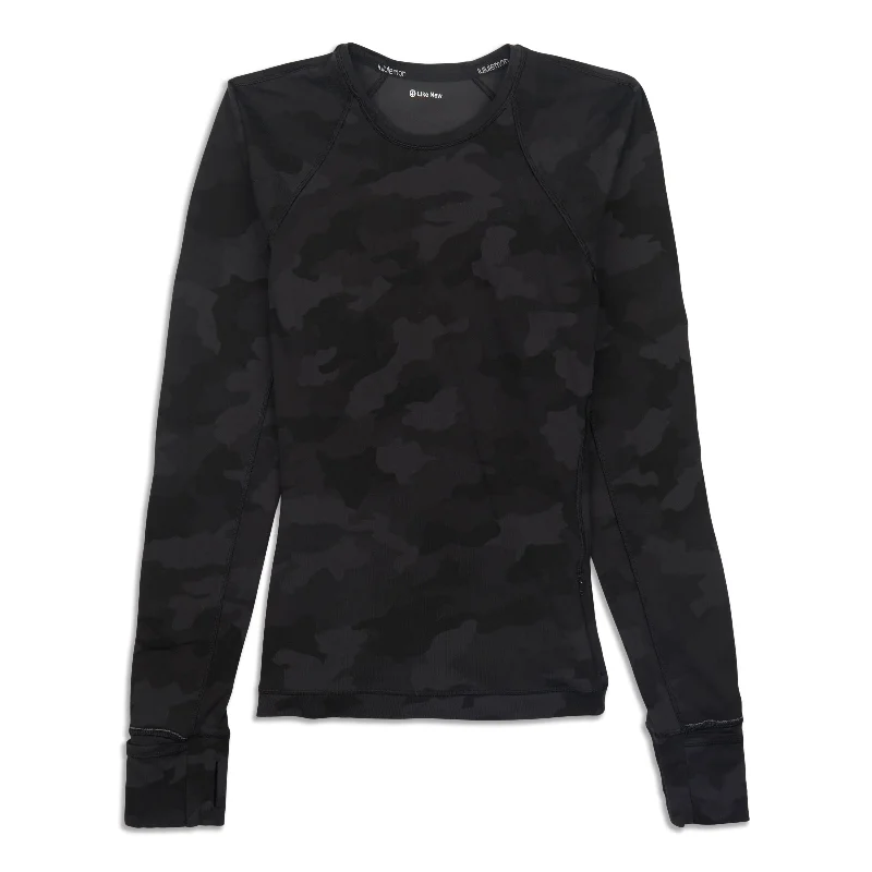 It's Run Long Sleeve Shirt - Resale Trendy Turtleneck Short Shirt