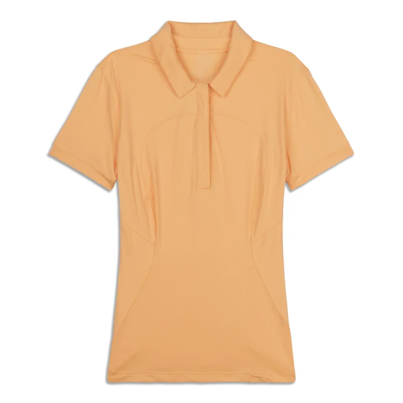 Quick-Dry Short-Sleeve Polo Shirt - Resale Cozy Striped Short Sleeve