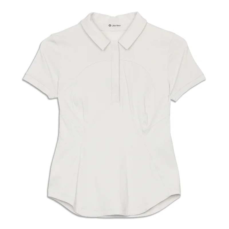 Quick-Dry Short Sleeve Polo Shirt - Resale Classic Short Sleeve Tunic