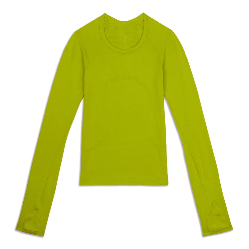 Swiftly Tech Long-Sleeve Shirt 2.0 - Resale Stylish Crew Neck Shirt