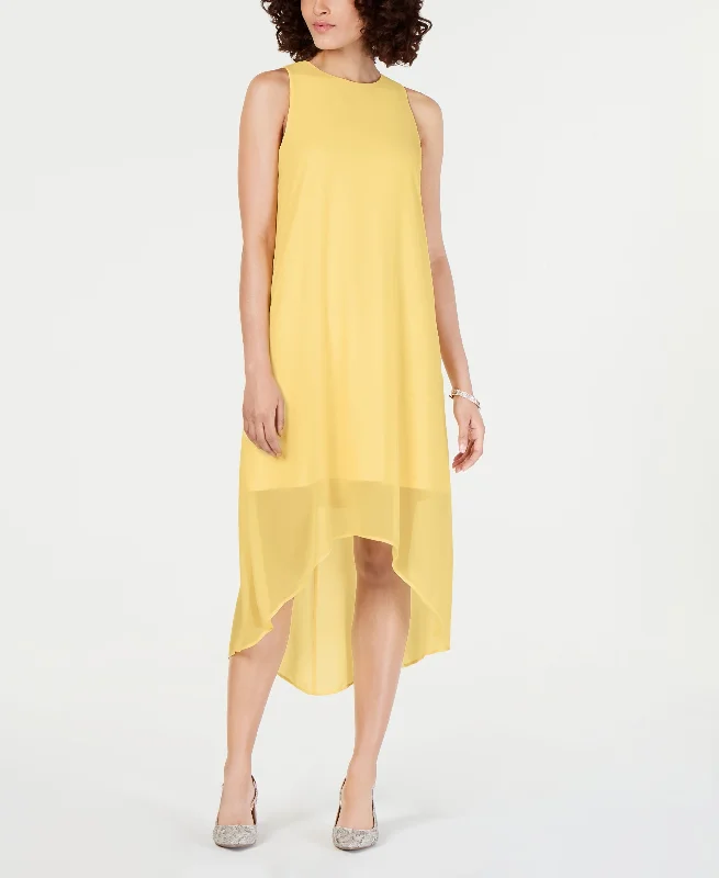 Alfani High Low Midi Dress Fashionable Shift Midi Dress