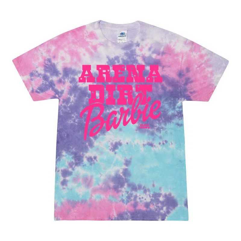 ARENA DIRT BARBIE - COTTON CANDY TEE (ADULT) Spandex Blend Rayon Blend Denim Blend