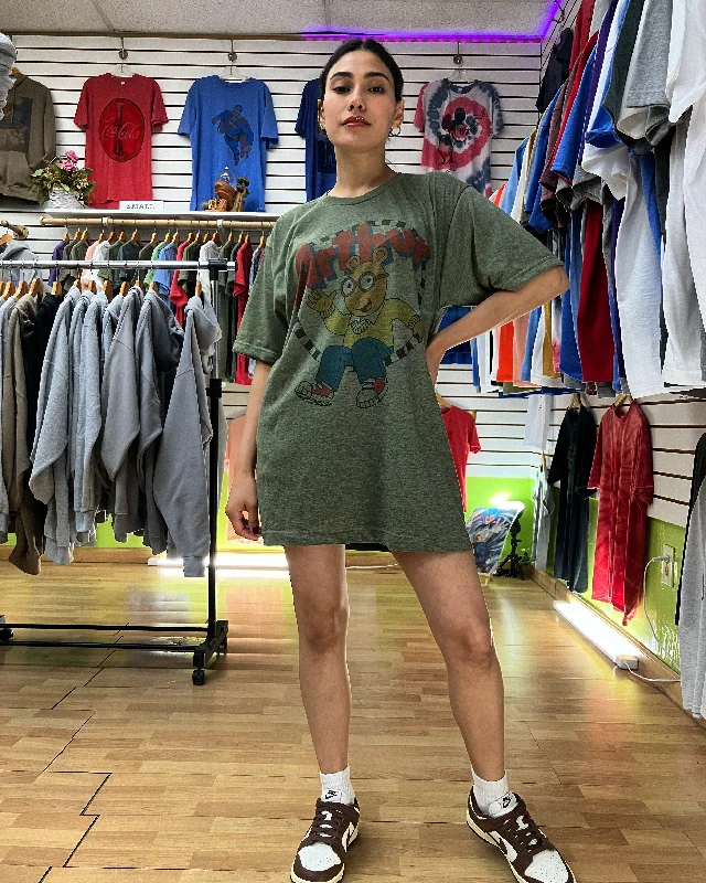Arthur Graphic Design T-shirt Fitted T-Shirt Seamless Stretchy