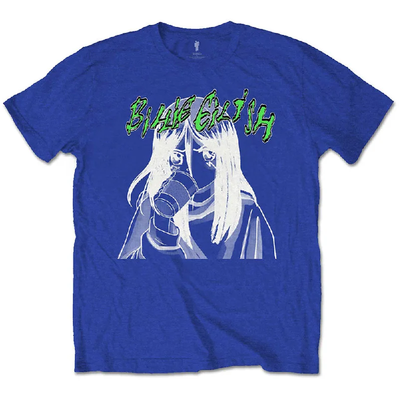 Billie Eilish | Official Band T-Shirt | Anime Drink Collared T-Shirt Boat Neck A-Line Billie Eilish | Official Band T-Shirt | Anime Drink Collared T-Shirt Boat Neck A-Line