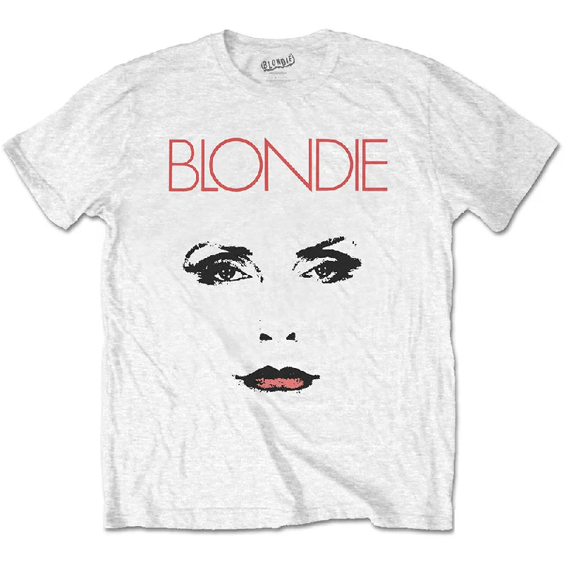 Blondie | Official Band T-Shirt | Staredown Chenille Blend Fleece Blend Nylon Blend