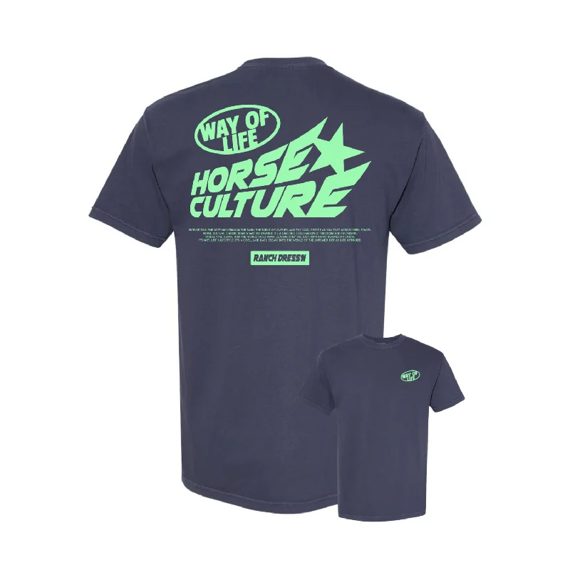 HORSE CULTURE | TEE Graphic Embroidered Appliqued