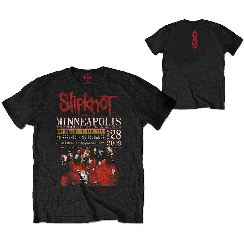 Slipknot Unisex Eco-T-Shirt: Minneapolis '09 (Back Print) Lace Blend Ribbed Blend Corduroy Blend Slipknot Unisex Eco-T-Shirt: Minneapolis '09 (Back Print) Lace Blend Ribbed Blend Corduroy Blend
