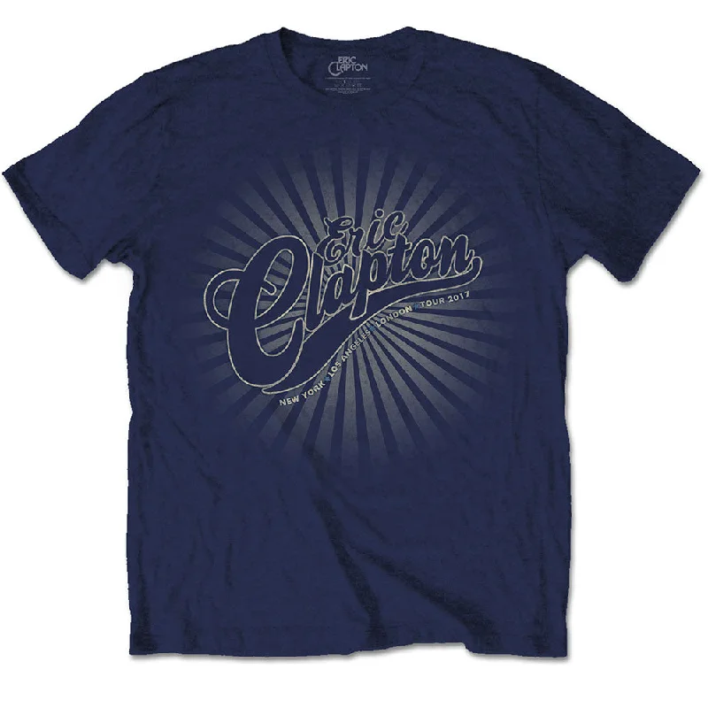 Eric Clapton | Official Band T-shirt | Logo Rays Oversized T-Shirt Spandex breathable Eric Clapton | Official Band T-shirt | Logo Rays Oversized T-Shirt Spandex breathable