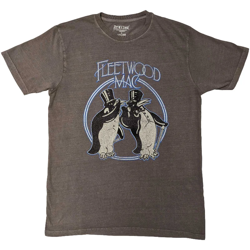 Fleetwood Mac | Official Band T-Shirt | Penguins Fashionable Trendy Casual