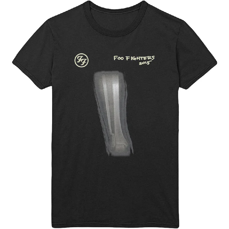 Foo Fighters | Official Band T-Shirt | X-Ray Mesh Blend Leather Blend Suede Blend