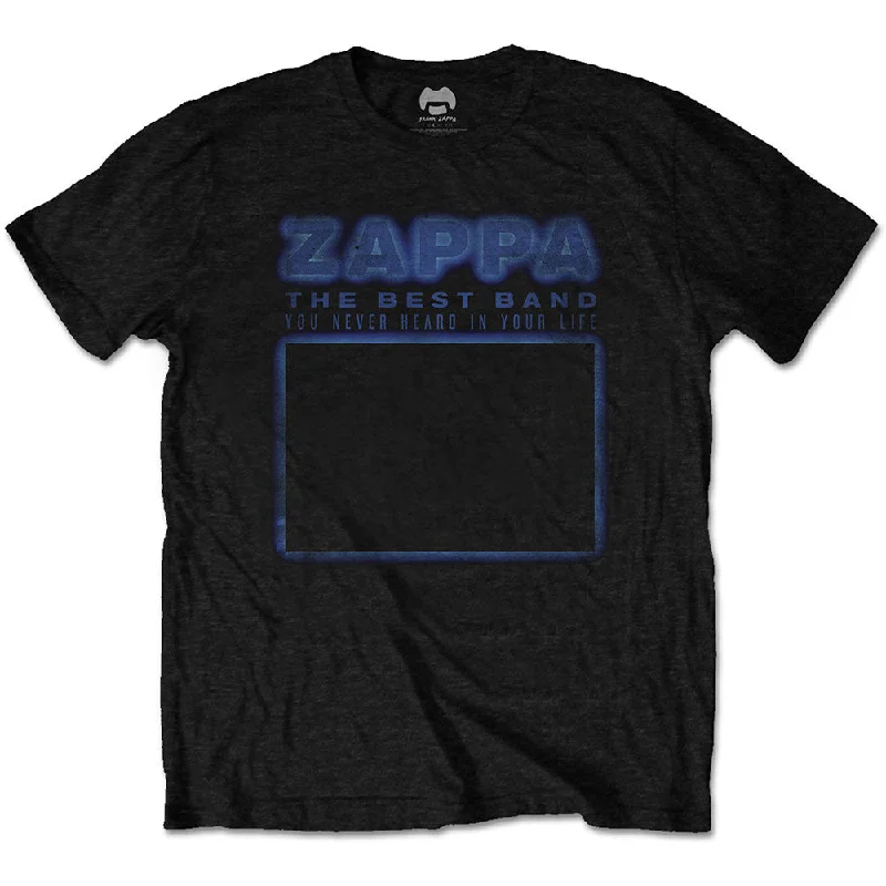 Frank Zappa | Official Band T-Shirt | Never Heard Cotton Fabric Linen Fabric Terry Fabric Frank Zappa | Official Band T-Shirt | Never Heard Cotton Fabric Linen Fabric Terry Fabric