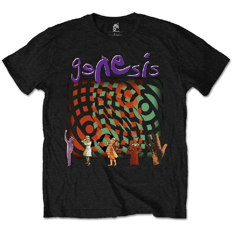 Genesis T-Shirt: Collage Knit Fabric Woven Fabric Fleece Fabric