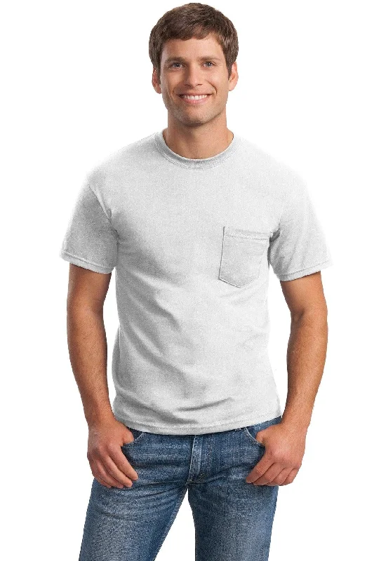 Gildan - Ultra Cotton 100% US Cotton T-Shirt with Pocket. 2300 Casual Formal Business Gildan - Ultra Cotton 100% US Cotton T-Shirt with Pocket. 2300 Casual Formal Business