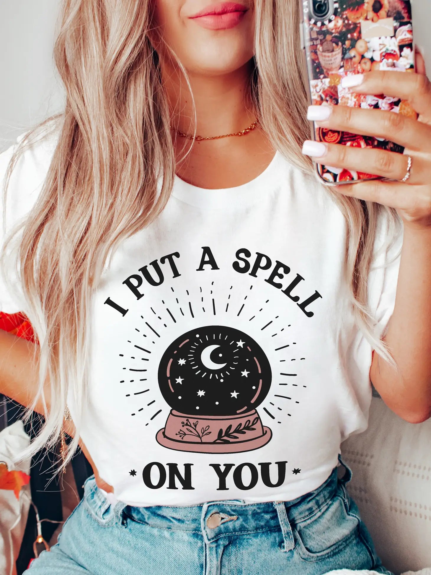 I PUT A SPELL ON YOU TEE Terry Blend Velvet Blend Canvas Blend