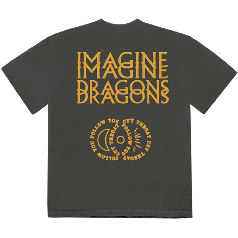 Imagine Dragons | Official Band T-Shirt | Cutthroat Symbols (Back Print) Elegant Classic Vintage Imagine Dragons | Official Band T-Shirt | Cutthroat Symbols (Back Print) Elegant Classic Vintage