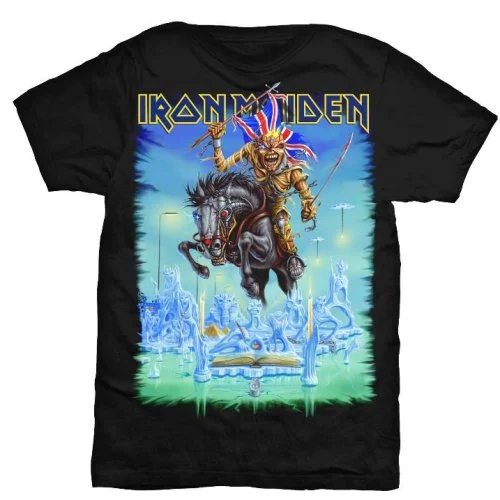 Iron Maiden | Official Band T-Shirt | Tour Trooper (Back Print) Oversized T-Shirt Spandex breathable Iron Maiden | Official Band T-Shirt | Tour Trooper (Back Print) Oversized T-Shirt Spandex breathable