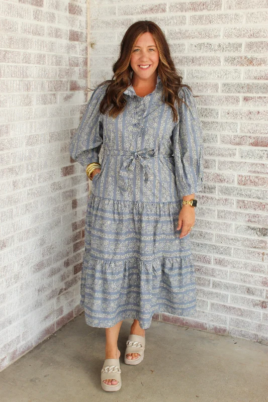 January & May - Kiss Of Life Floral Detail Tie Waist Midi Dress Comfortable Ribbed Midi Dress January & May - Kiss Of Life Floral Detail Tie Waist Midi Dress Comfortable Ribbed Midi Dress