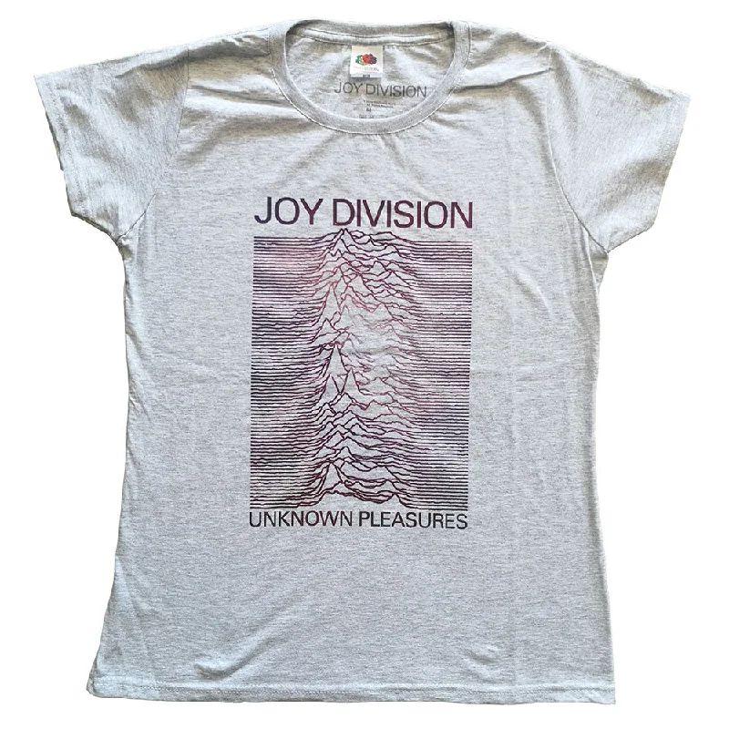 Joy Division Ladies T-Shirt: Space Lady Chenille Fabric Brocade Fabric Lace Fabric