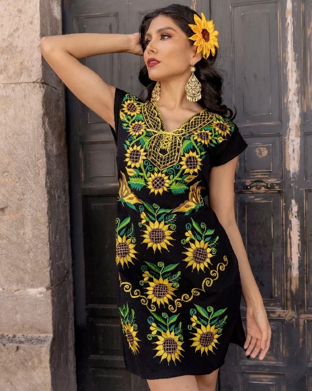 Kimono Girasol Mini Dress Cozy Sweater Mini Dress