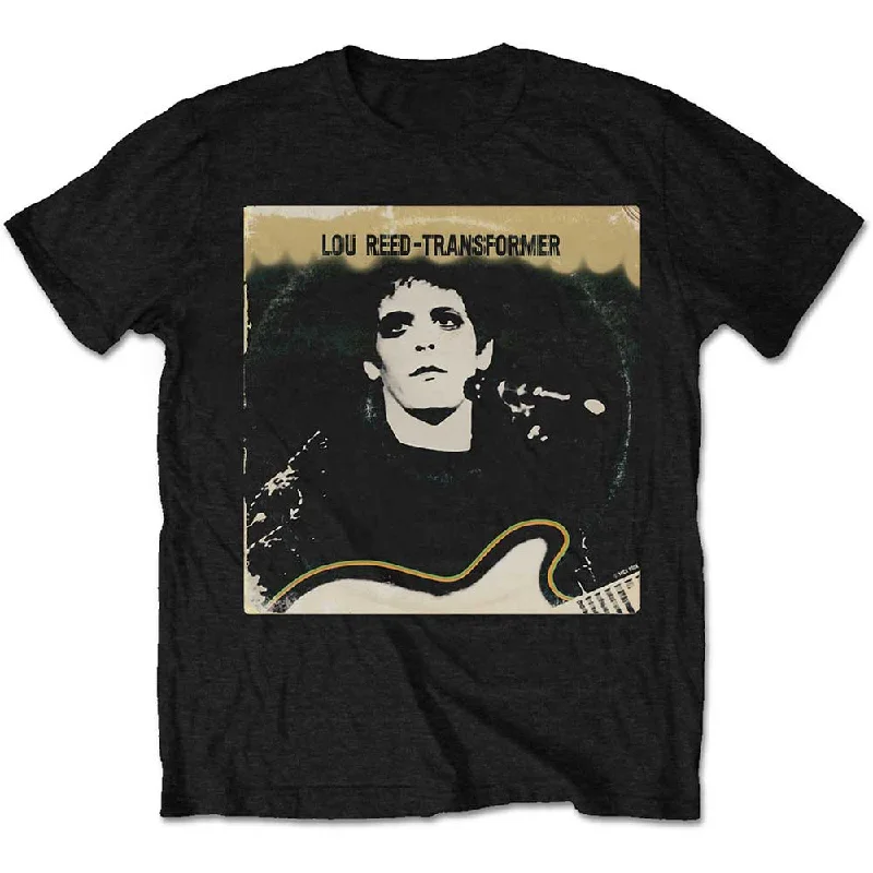 Lou Reed | Official Band T-Shirt | Transformer Vintage Cover Wool Fabric Cashmere Fabric Tweed Fabric Lou Reed | Official Band T-Shirt | Transformer Vintage Cover Wool Fabric Cashmere Fabric Tweed Fabric