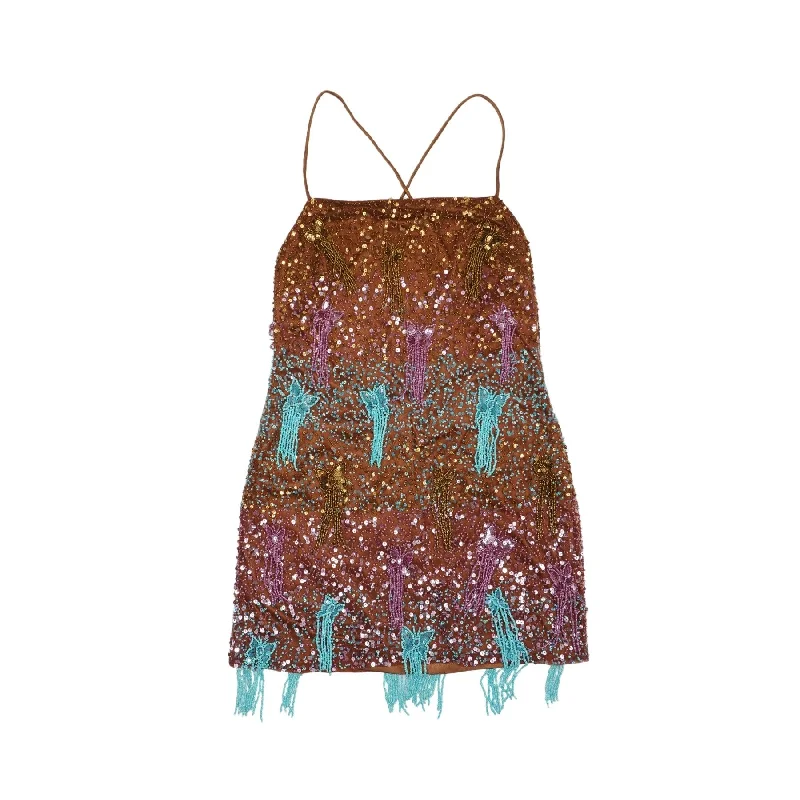 LPA Mini Dress - Women's XS Fashionable Polka Dot Mini Dress