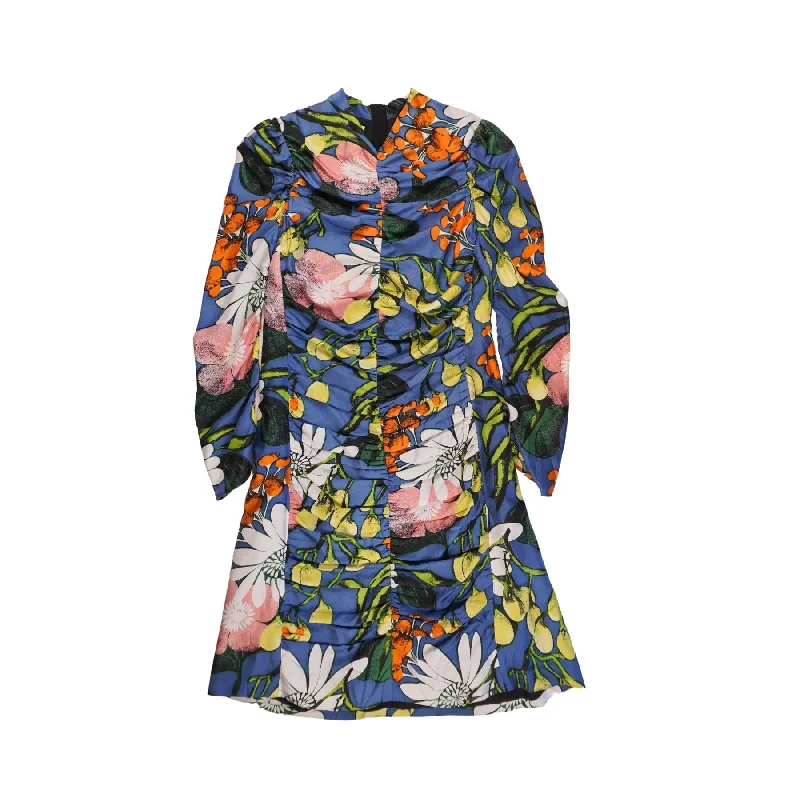 Marni Midi Dress - Women's 38 Elegant Floral Midi Dress
