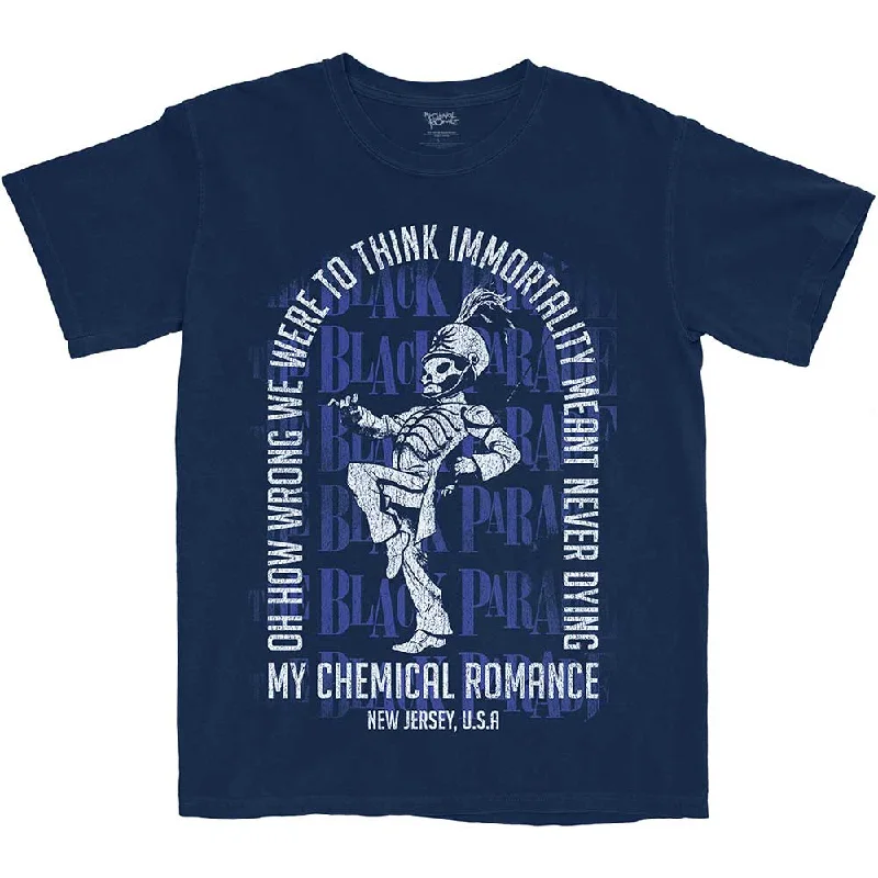 My Chemical Romance | Official Band T-Shirt | Immortality Arch Spandex Blend Rayon Blend Denim Blend My Chemical Romance | Official Band T-Shirt | Immortality Arch Spandex Blend Rayon Blend Denim Blend