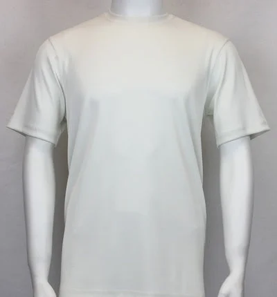 Mens Elegant Silky Off-White Cream Ivory Mock Neck Dressy T-Shirt Polka Dot Checkered Tartan Mens Elegant Silky Off-White Cream Ivory Mock Neck Dressy T-Shirt Polka Dot Checkered Tartan