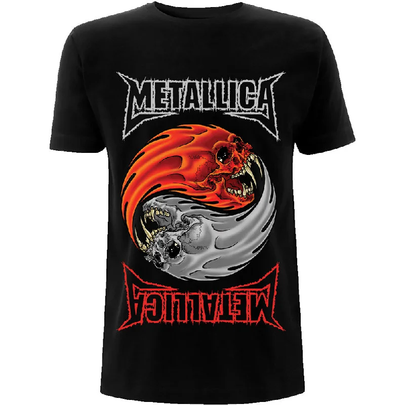Metallica | Official Band T-Shirt | Yin Yang Chenille Blend Fleece Blend Nylon Blend