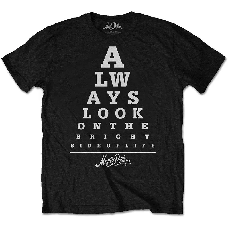 Monty Python T-Shirt: Bright Side Eye Test Nylon Fabric Polyester Fabric Spandex Fabric Monty Python T-Shirt: Bright Side Eye Test Nylon Fabric Polyester Fabric Spandex Fabric