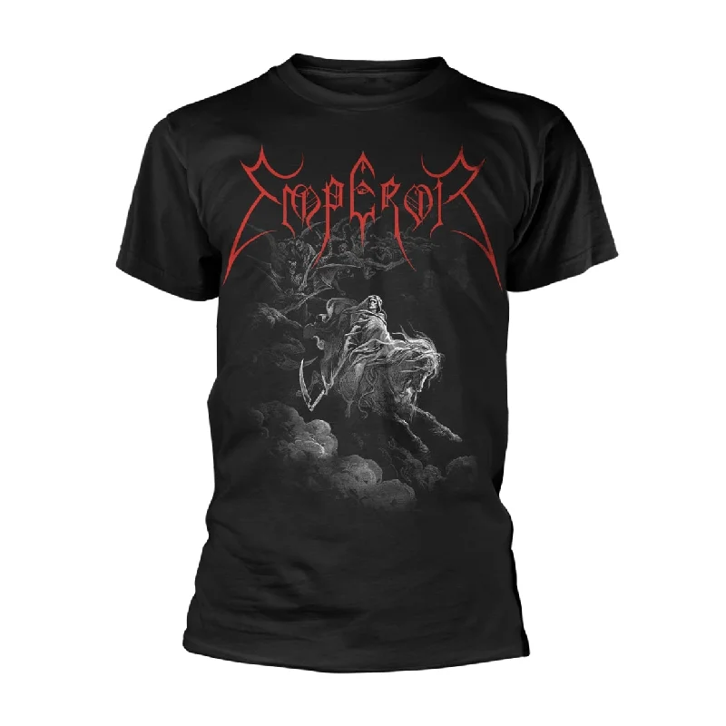 Emperor Unisex T-shirt: Rider 2017 (back print) V-Neck T-Shirt Long Sleeve Cotton