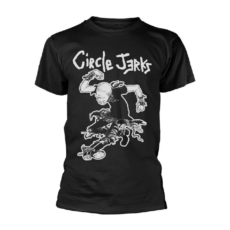 Circle Jerks Unisex T-shirt: I'm Gonna Live (Black) Nylon Fabric Polyester Fabric Spandex Fabric Circle Jerks Unisex T-shirt: I'm Gonna Live (Black) Nylon Fabric Polyester Fabric Spandex Fabric