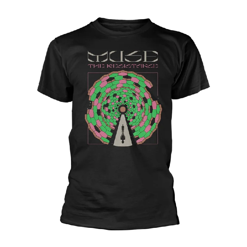 Muse Unisex T-shirt: The Resistance Satin Blend Silk Blend Wool Blend
