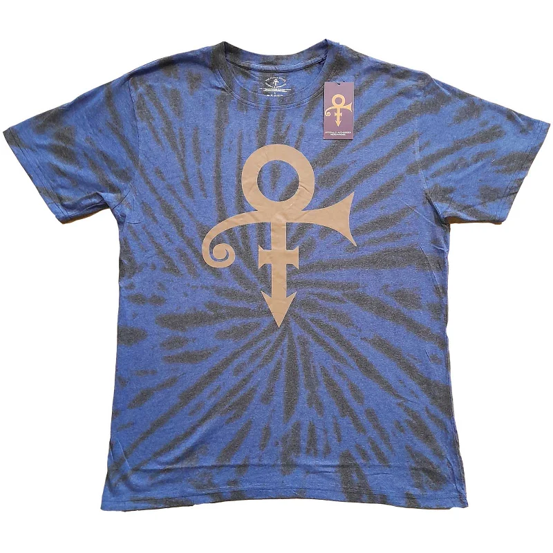 Prince | Official Band T-Shirt | Gold Symbol (Wash Collection) Spandex Blend Rayon Blend Denim Blend Prince | Official Band T-Shirt | Gold Symbol (Wash Collection) Spandex Blend Rayon Blend Denim Blend