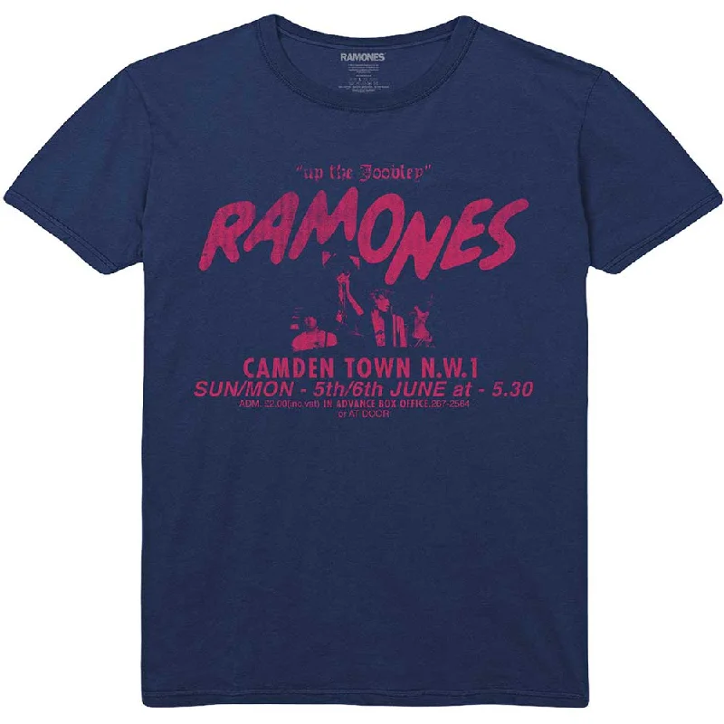 Ramones | Official Band T-Shirt | Roundhouse Hooded Caped Shawl Collar