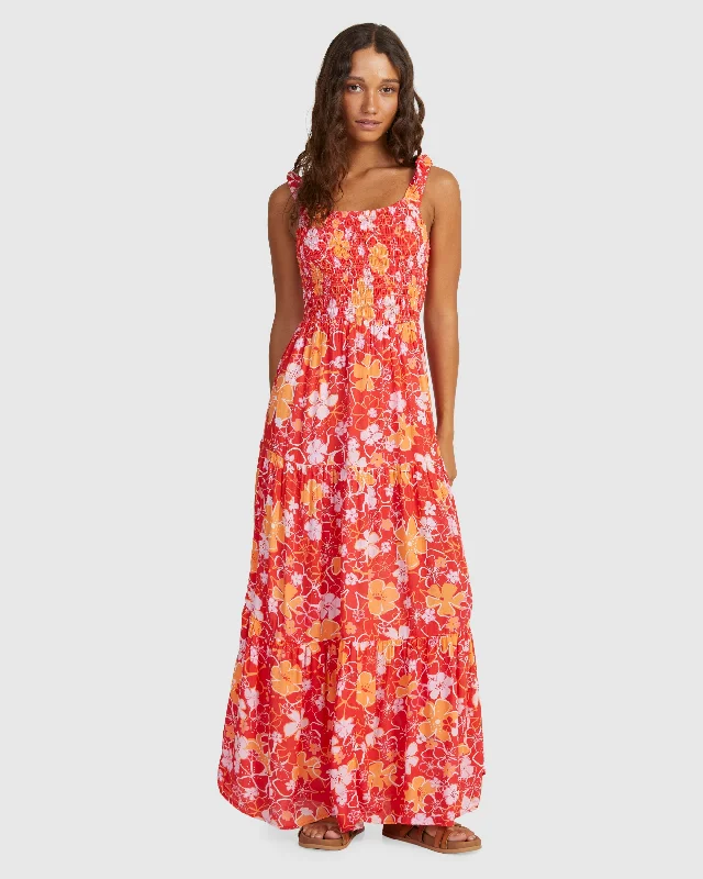 Womens Rosie Waves Midi Dress Dress Fashionable Plaid Midi Dress