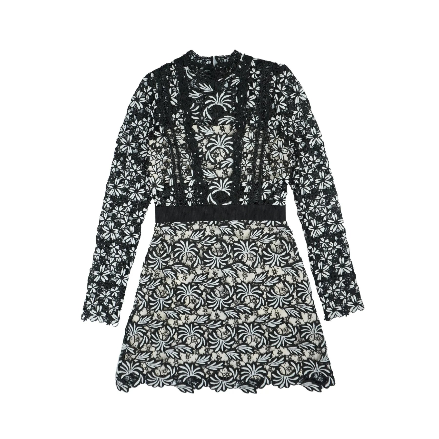 Self-Portrait Mini Dress - Women's 4 Elegant Tulle Mini Dress
