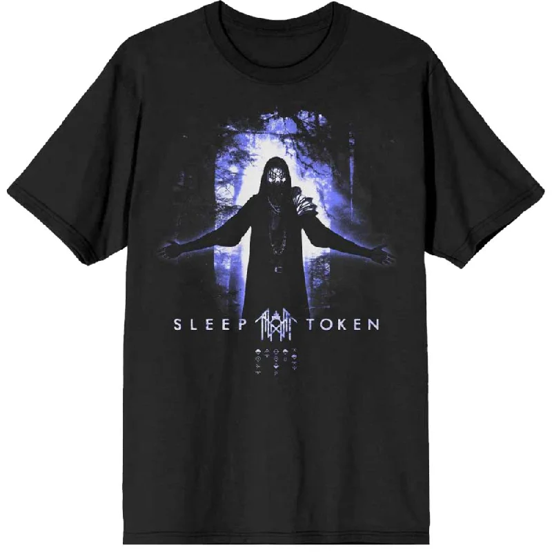Sleep Token | Official Band T-Shirt | Vessel Forest Mesh Blend Leather Blend Suede Blend Sleep Token | Official Band T-Shirt | Vessel Forest Mesh Blend Leather Blend Suede Blend