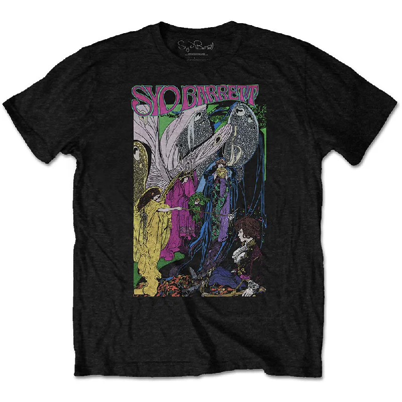 Syd Barrett | Official Band T-Shirt | Fairies Boxy Fit Fitted Loose