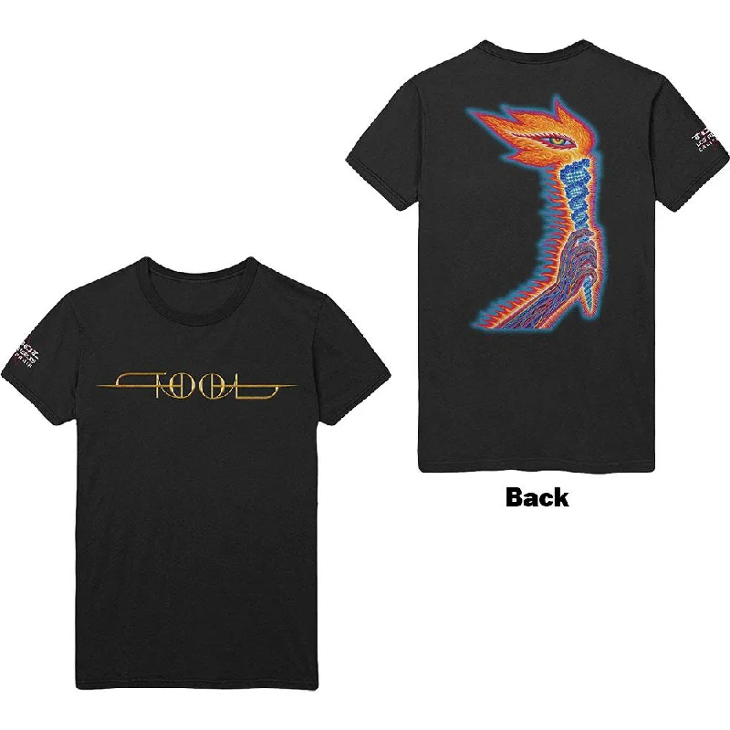 Tool T-Shirt: The Torch (Back Print) Layered Multi-layer Single Layer