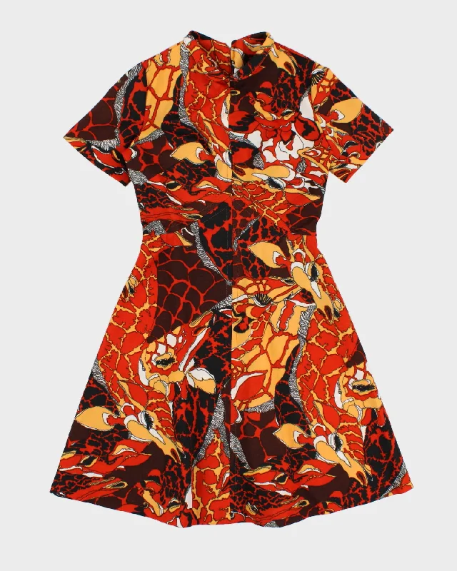 Vintage 60s Henry Allen Floral Midi Dress - S Fashionable Polka Dot Midi Dress