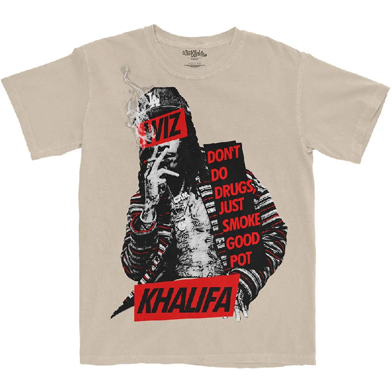 Wiz Khalifa | Official Band T-Shirt | Propaganda Polka Dot Checkered Tartan