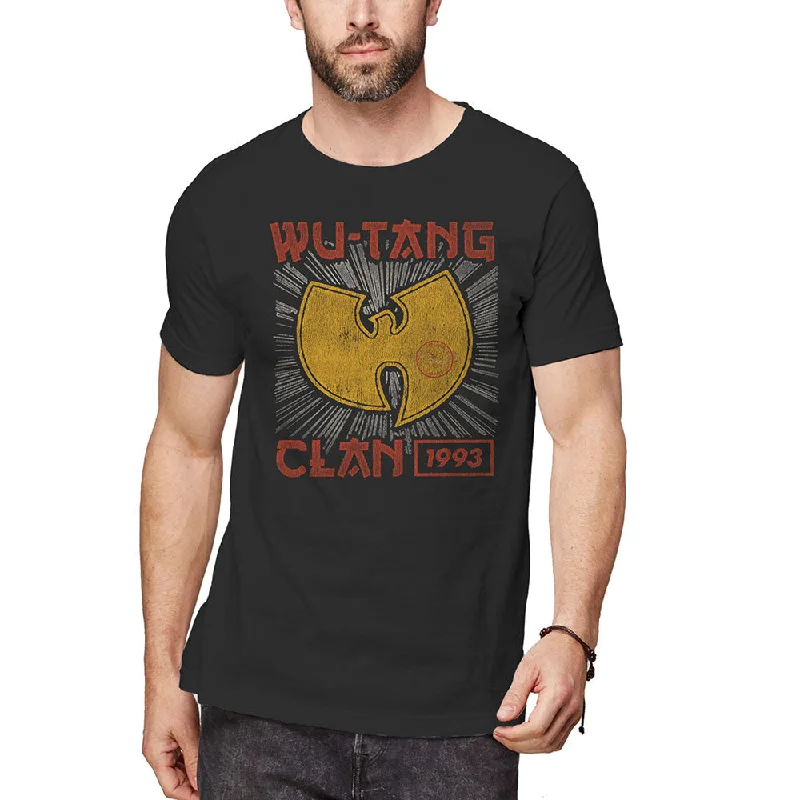 Wu-Tang Clan | Official Band T-Shirt | Tour '93 Embroidered Appliqued Beaded
