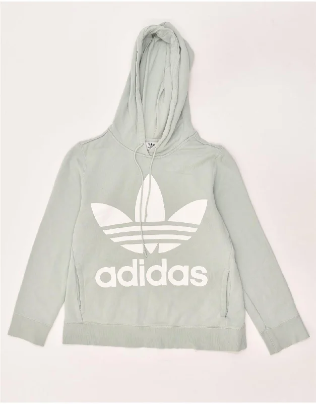 ADIDAS Womens Graphic Hoodie Jumper UK 8 Small Grey Cotton Hoodie with Half-Zip Sporty Casual ADIDAS Womens Graphic Hoodie Jumper UK 8 Small Grey Cotton Hoodie with Half-Zip Sporty Casual