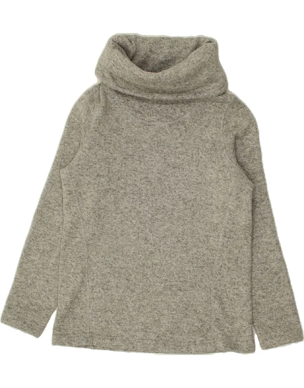 MOUNTAIN WAREHOUSE Womens Roll Neck Sweatshirt Jumper UK 16 Large Grey Hoodie with Raglan Sleeves Sporty Comfortable MOUNTAIN WAREHOUSE Womens Roll Neck Sweatshirt Jumper UK 16 Large Grey Hoodie with Raglan Sleeves Sporty Comfortable