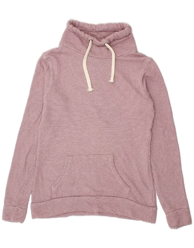 MOUNTAIN WAREHOUSE Womens Sweatshirt Jumper UK 12 Medium Pink Spotted Hoodie with Typography Text Message MOUNTAIN WAREHOUSE Womens Sweatshirt Jumper UK 12 Medium Pink Spotted Hoodie with Typography Text Message