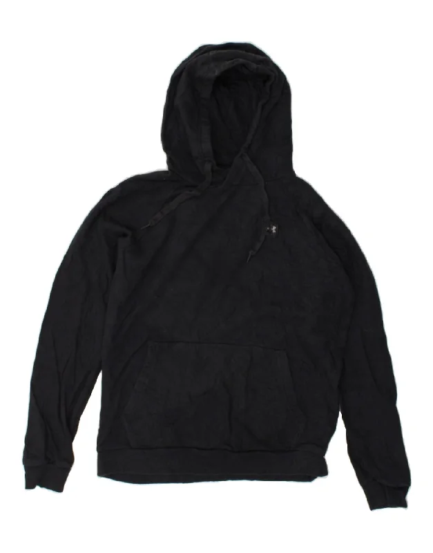UNDER ARMOUR Womens Hoodie Jumper UK 14 Medium Black Hoodie with Zipper Versatile Modern UNDER ARMOUR Womens Hoodie Jumper UK 14 Medium Black Hoodie with Zipper Versatile Modern