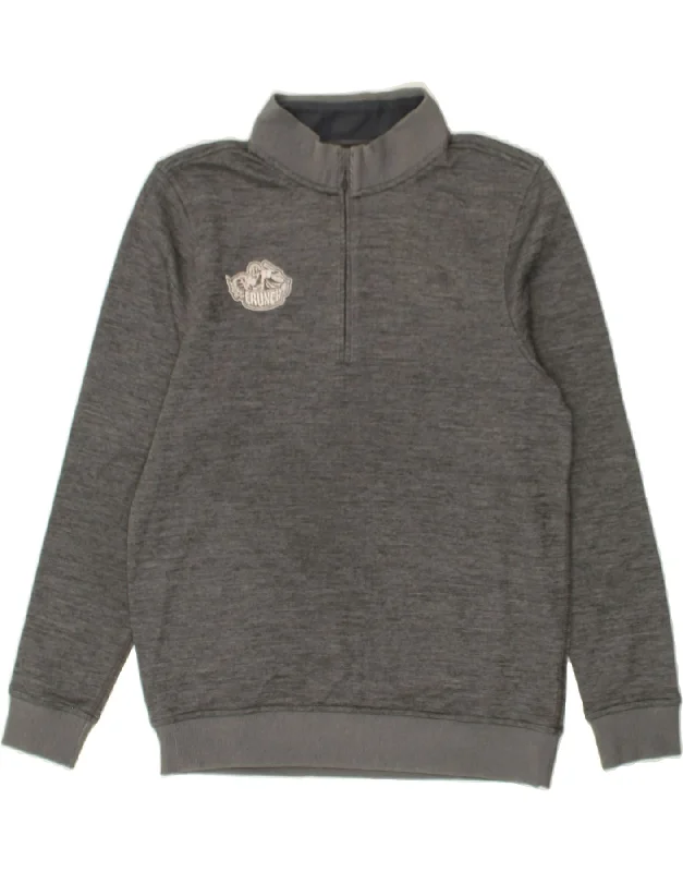 UNDER ARMOUR Womens Zip Neck Sweatshirt Jumper UK 10 Small Grey Polyester Hoodie with Half-Zip Sporty Casual UNDER ARMOUR Womens Zip Neck Sweatshirt Jumper UK 10 Small Grey Polyester Hoodie with Half-Zip Sporty Casual