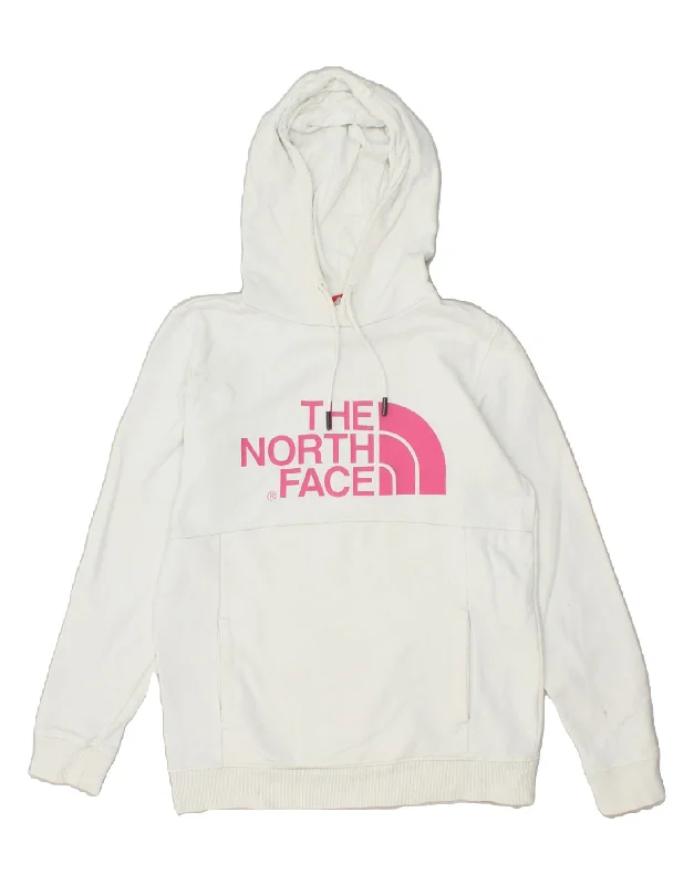 Womens Graphic Hoodie Jumper UK 10 Small Hoodie with High Neck Warm Protective